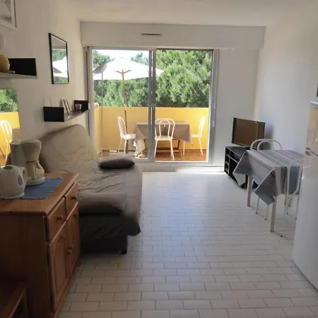Climatise Avec Terrasse, Piscine Et Proche A Cap D'agde - Fr-1-723-15 Apartment *